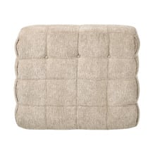Zephyr Chenille Compressed Armless Lounge Chair